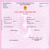 Giấy chứng nhận đăng ký kết hôn 2026