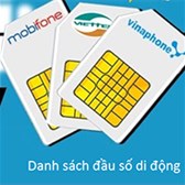 Danh sách đầu số 5 nhà mạng: Viettel, Mobifone, Vinaphone, ... năm 2026