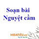 Soạn bài Nguyệt cầm