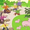 Giáo án mầm non: Đồng dao Ba bà đi bán lợn con